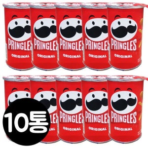 조은하우스 프링글스 오리지날 53g x 10봉/감자칩/안주/포테이토 968598