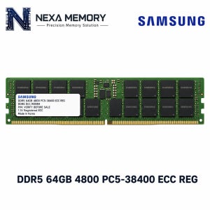 삼성전자 서버용 메모리 DDR5 64GB 4800 PC5 38400 ECC REG