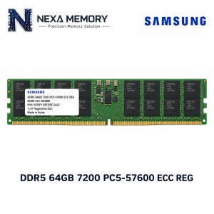 삼성전자 서버용 메모리 DDR5 64GB 7200 PC5 57600 ECC REG