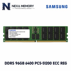 삼성전자 서버용 메모리 DDR5 96GB 6400 PC5 51200 ECC REG