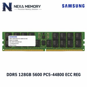 삼성전자 서버용 메모리 DDR5 128GB 5600 PC5 44800 ECC REG