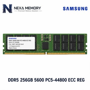 삼성전자 서버용 메모리 DDR5 256GB 5600 PC5 44800 ECC REG