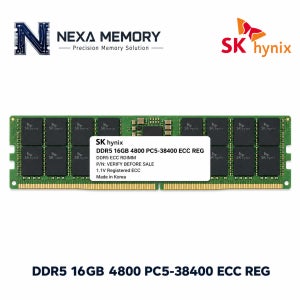SK하이닉스 서버용 메모리 DDR5 16GB 4800 PC5 38400 ECC REG