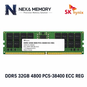 SK하이닉스 서버용 메모리 DDR5 32GB 4800 PC5 38400 ECC REG