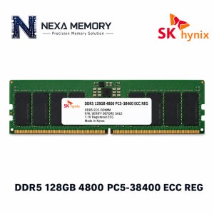 SK하이닉스 서버용 메모리 DDR5 128GB 4800 PC5 38400 ECC REG