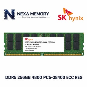 SK하이닉스 서버용 메모리 DDR5 256GB 4800 PC5 38400 ECC REG