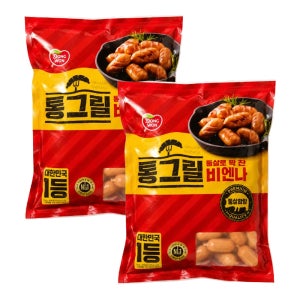 동원 통그릴 비엔나 소세지 1kg 2개