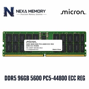마이크론 서버용 메모리 DDR5 96GB 5600 PC5 44800 ECC REG