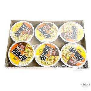 농심 삼계탕 사발면 85g 6개 1박스