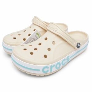 크록스 CROCS 성인 바야밴드 클로그 윈터 화이트 샌들 슬리퍼 신발 실내화
