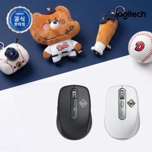 로지텍 MX ANYWHERE 3S for Mac 무선 블루투스 마우스 두산베어스 콜라보 화이트
