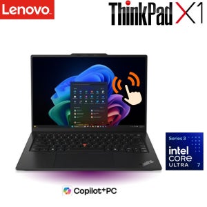 레노버 ThinkPad X1 Carbon Gen14 AuraEdition Ultra7-356H RAM32GB SSD1TB Win11P 터치스크린 (27V7S17A00)