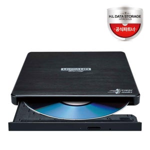 히타치 엘지 데이터 스토리지 BP60NB10 블루레이 외장ODD CD DVD Blu-ray M-DISC지원 CD리핑 전용파우치 포함