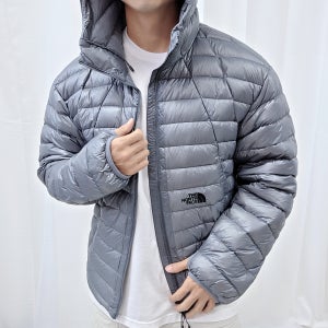 노스페이스 화이트라벨 26FW 칼릭스 LT 다운 자켓 RDS 경량 패딩 맨즈 스틸그레이