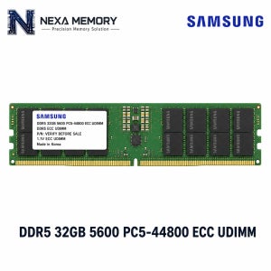 삼성전자 워크스테이션 DDR5 32GB 5600 메모리 PC5-44800 ECC UDIMM