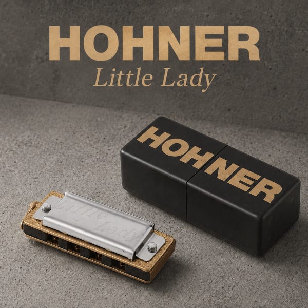 호너 리틀레이디 미니 4홀 하모니카 펜던트 HOHNER Little Lady