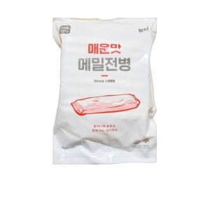엄지 브런치 메밀전병 매운맛 군만두 1.2Kg 1개 홈식 편의점 가족식사 홈쿡 혼밥