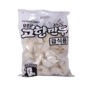해태 간편식 급식용 고향만두 1.2kg 1개 홈식 애들간식 야식 홈쿡 간식 혼밥 자취생