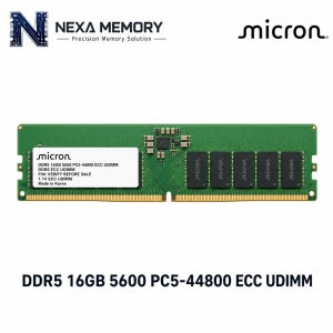 마이크론 워크스테이션 DDR5 16GB 5600 메모리 PC5-44800 ECC UDIMM