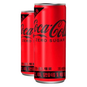 코카콜라 제로 업소용 슬릭 245ml x 30캔 포장꼼꼼 유통기한 넉넉