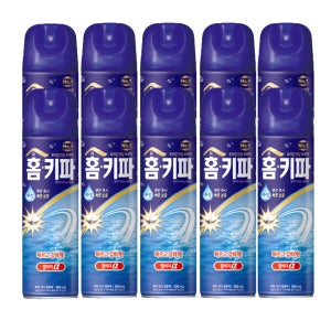 홈키파 엘비이 알파 수성 파리 모기 에어졸 500ml, 10개