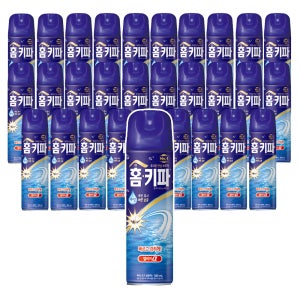 홈키파 엘비이 알파 수성 파리 모기 에어졸 500ml, 30개