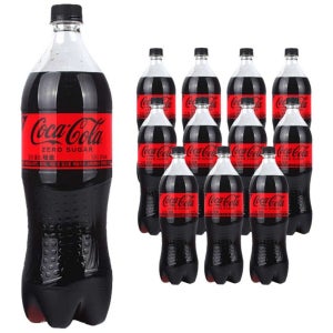 코카콜라 제로 업소용 1.25L x 12PET 포장꼼꼼 유통기한 넉넉