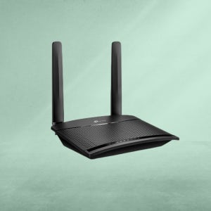 티피링크 300Mbps와이파이 (150Mbps 4G LTE) 인터넷 공유기 TL-MR100