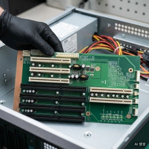 [중고] PCA-6106P3 REV.D2 산업용 메인보드 백플레인