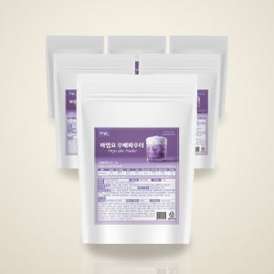 우베라떼 우베파우더 카페음료 베이킹재료 홈카페 아임요 1kg, 6개