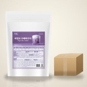 우베라떼 우베파우더 카페음료 베이킹재료 홈카페 아임요 1kg, 12개