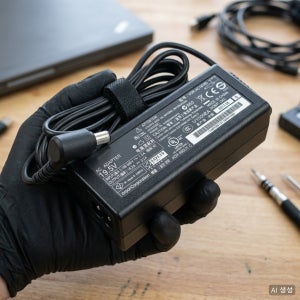노트북 어댑터 VGP-AC19V63 19.5V 4.62A 충전기 2프롱 6.5/4.4mm 호스 배럴 전원 젠더
