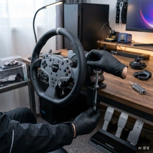 MOZA R3 서보 다이렉트 드라이브 세트 레이싱휠 스티어링휠 페달 PC