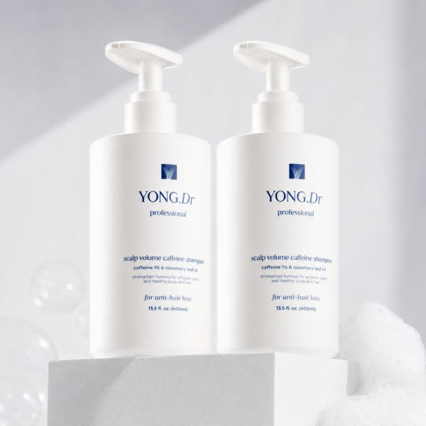 용닥터 탈모 샴푸 400ml 2개 탈모 기능성 샴푸 탈모 완화 스칼프 카페인 샴푸