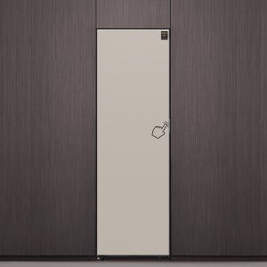 BESPOKE 냉동고 1도어 347L 키친핏 우열림, 에센셜 베이지