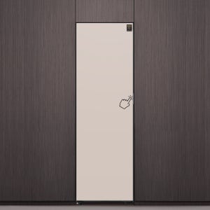 BESPOKE 냉동고 1도어 347L 키친핏 우열림, 새틴 베이지