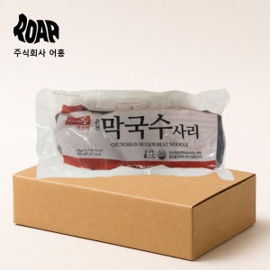 칠갑농산 춘천 막국수 1box (2kg x 6봉) 비빔 물막국수 업소용 대용량
