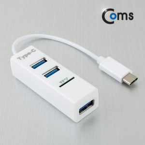 USB3.1 카드리더기(Type C) USB3P 허브 IB604