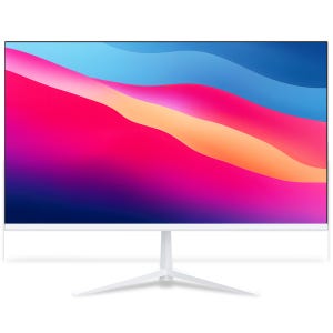 스카이뷰 120Hz 24인치 IPS FHD 광시야각 베젤리스 게이밍 컴퓨터 화이트 모니터