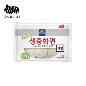 면사랑 생중화면 각형 (1kg) 167g x 6입