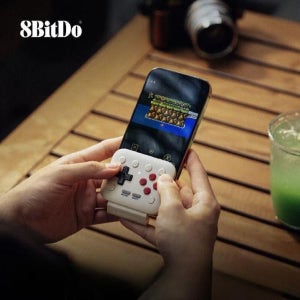 접이식 게임패드 8BitDo FlipPad 레트로 폴더 컨트롤러 젠더 조이스틱