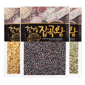 체험상품 국산 잡곡 6종중 택1 500g 찰흑미 찹쌀현미 찹쌀 현미 찰보리 귀리