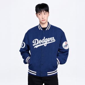 [MLB] 시그니처 나일론 봄버자켓 LA (Royal Blue) 3AJPV0164