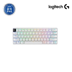 로지텍코리아 공식 PRO X 60 LIGHTSPEED 무선 게이밍 키보드 화이트, 택타일