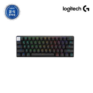 로지텍코리아 공식 PRO X 60 LIGHTSPEED 무선 게이밍 키보드 블랙, 택타일