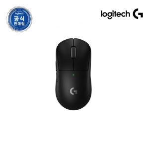 로지텍코리아 공식 PRO X SUPERLIGHT2 지슈라2 게이밍마우스 블랙