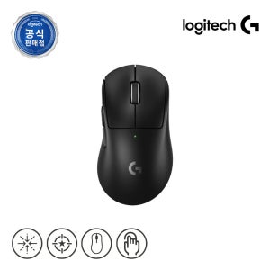 [지슈라2 오른손전용 게이밍마우스] 로지텍코리아 공식 PRO X SUPERLIGHT2 DEX 지슈라2 덱스 블랙