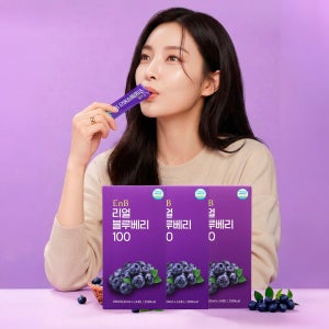 EnB 리얼 블루베리 100 과채 주스 농축액 원액 (20ml x 14포) x3박스