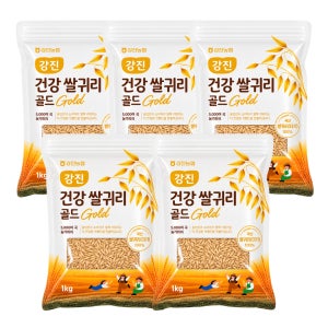 국산 귀리 5kg 전남 강진 쌀귀리 잡곡 (1kg 5개입)