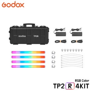 고독스 TP2R 4Kit 픽셀 튜브 라이트 60cm 지속광 RGB 풀컬러 사진 유튜브 조명